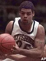 Pittsburgh's Ricardo Greer grabs a rebound in front of Rutgers' Joel Salvi in the first half of their Big East game in Pittsburgh on Saturday.