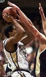 Ricardo Greer started despite aggravating a back injury before the Notre Dame game, and had 16 points and six rebounds Monday night against Georgetown.