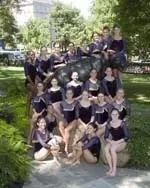 Pitt continues to progress this season, setting a season-high score on the floor exercise.