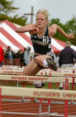 Julianna Reed won both the 100- and 400-meter hurdles.
