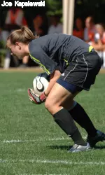 Pitts goalkeeper had for saves against Connecticut.