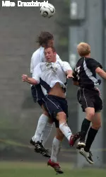 Connor Malone scored his first career goal against the Dukes.