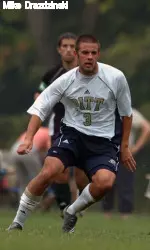 Sophomore Midfielder Mike McDade registered a team-high two shots against the Friars.