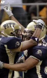 Derek Kinder (left) and Conredge Collins are two key returners for Pitt.