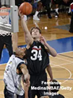 Gray in action in the Pepsi Summer League