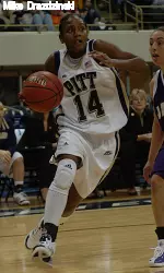 Jania Sims returns after suffering a season-ending injury in the first game of the 2008-09 season