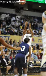 Taneisha Harrison has scored 25 points in each of the last two games for Pitt