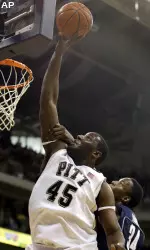 DeJaun Blair goes up for a shot