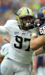 Defensive tackle Aaron Donald