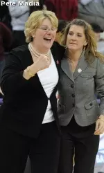 Berenato (left) will spend 10 days on the tour