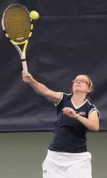 Adela Aprodu looks for her 10th win of the year against the Tartans