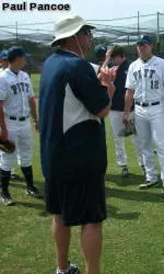 Jordano addresses the team prior to a practice at the Big East Championship in Tampa, Fla.