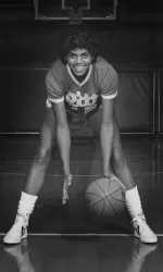 Jennifer Bruce Scott is the second-leading scorer in Pitt basketball history.