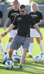 Women's soccer coach Greg Miller completed his first season at Pitt.