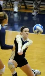 Acton is fifth in career digs at Pitt