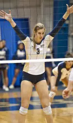 Kate Yeazel had a career-high 14 kills in her last outing