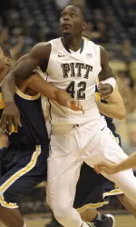 Senior Talib Zanna led Pitt with 17 points and 11 rebounds in its 72-59 exhibition win over UC San Diego Friday night.