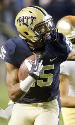 Devin Street is the first Pitt receiver with 200 career catches.