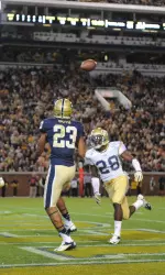 Freshman Tyler Boyd broke Larry Fitzgerald's freshman receptions record this season