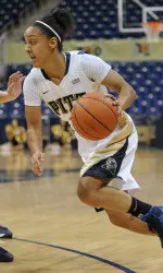 Brianna Kiesel will be honored before the game for scoring her 1,000th point on Dec. 15
