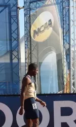 Spratling ran a 46.59 and finished 4th in his heat