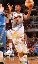 Shavonte Zellous was named the WNBA Most Improved Player of the Year on Sunday.