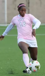 Sophomore defender Arielle Fernandez and the Panthers have three more regular season games remaining.