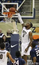 Sophomore forward Michael Young led the Panthers with a career-high 20 points.