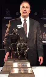 Narduzzi was named the 2013 recipient of the prestigious Broyles Award.
