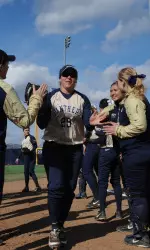Carly Thea hit her third home run of the year against UNC.