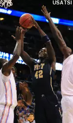 Talib Zanna led Pittsburgh with 10 points in Saturday's loss to Florida.