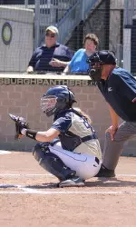 Kathryn Duran hit her first home run of the season on Sunday