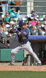 Stephen Vranka was 2-for-4 against the Irish on Friday