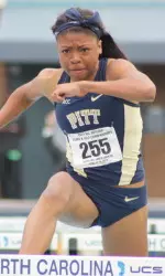 Evann Thompson looks to qualify for NCAA Nationals in 800 meter.
