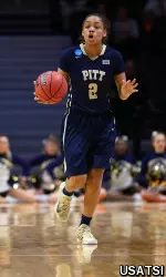 Sophomore point guard Aysia Bugg