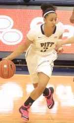Brianna Kiesel went for 21 points, six rebounds, four assists and three steals vs. Virginia Tech