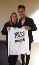 Brianna Kiesel was selected 13th overall by the Tulsa Shock in the 2015 WNBA Draft