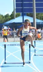 Evann Thomson earned an automatic berth to the National Championship Meet in the 400MH