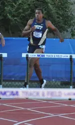 Desmond Palmer earned First Team All-America accolades in the 400mH