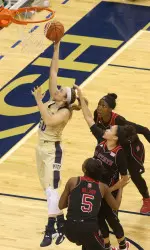 Brenna Wise had 14 points and a career-high tying 16 rebounds vs. NC State