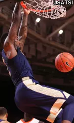 Jan 27, 2016; Greenville, SC, USA; Pittsburgh Panthers forward Michael Young (2) dunks the ball. Credit: Dawson Powers-USA TODAY Sports