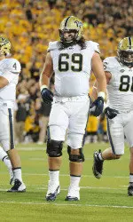 Adam Bisnowaty (69) earned ACC All-Academic for a third consecutive year.