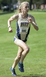 Schriever was Pitt's top runner in 2015.