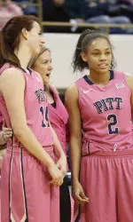 Pitt will host No. 23 Syracuse in its ninth annual Pink the Petersen game.