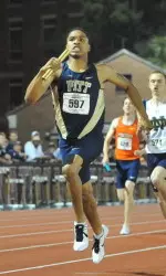 Chris Tate set a PR in the 200 meter dash with a time of 21.17 at the Florida Relays