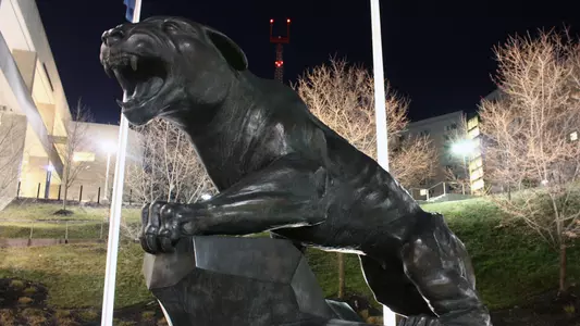 Panther statue