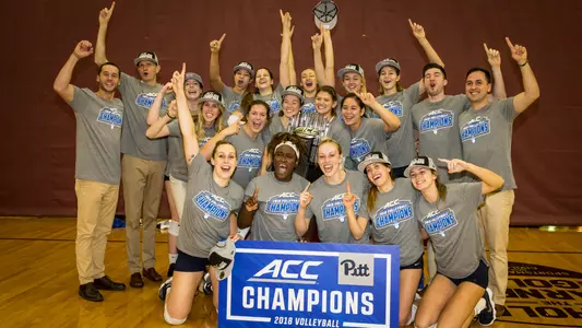 2018 Pitt Volleyball ACC Champions
