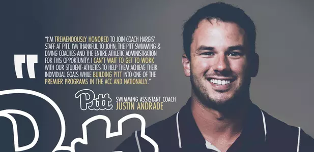 Justin Andrade Pitt Swimming