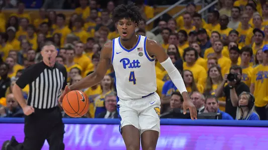 Gerald Drumgoole, Jr. dribbling.