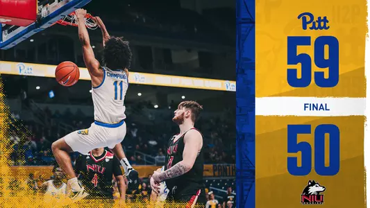 Pitt-Northern Illinois Final Score Graphic